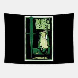 House of Secrets, Design 4, Black BG Tapestry