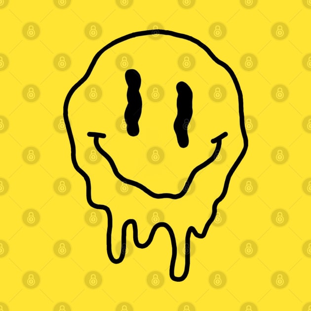 Melting Smiley Face by CoolMomBiz