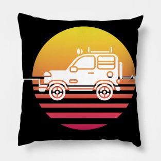 One Life live it 4x4 off road Greenlane fun slogan Pillow