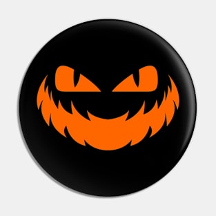 Scary Face Pin