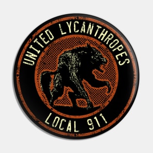 United Lycanthropes Pin