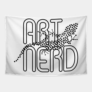 Artnerd - chameleon in dots Tapestry