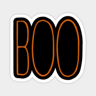 Boo Halloween Funny Magnet