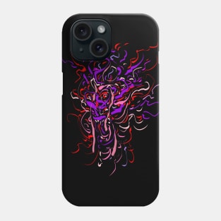 dragon face Phone Case