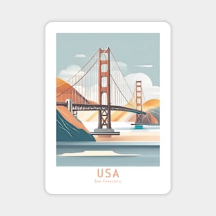 Golden Gate Serenity Magnet