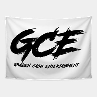 Graben Cash Entertainment New Logo T Shirt Tapestry