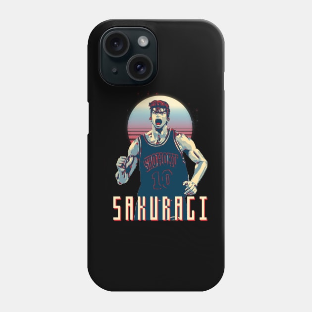 hanamichi sakuragi Phone Case by Retrostyle