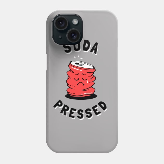 Soda Pressed Phone Case by dumbshirts