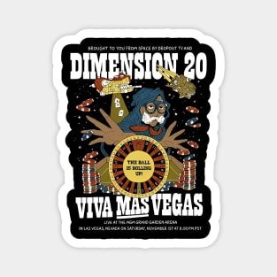 dimension 20 merch Magnet