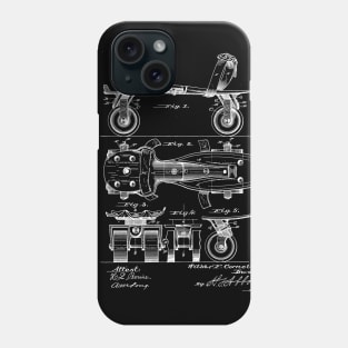 Roller Skate Vintage Patent Drawing Phone Case