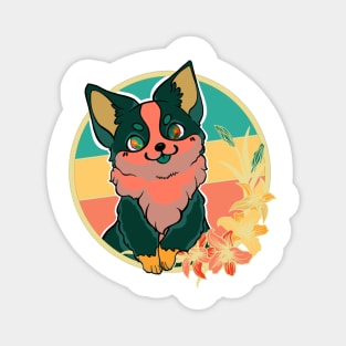 *NEW* Pansexual corgi Magnet