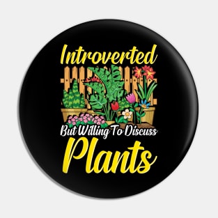 Cute Introverted But Willing To Discuss Plants Pin