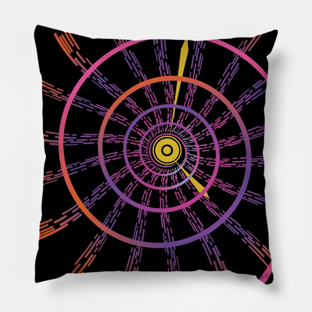 Time Spiral Pillow by dieEinsteiger