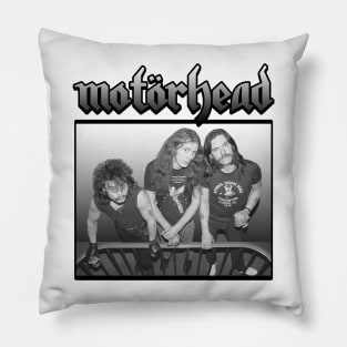 Motorhead Gradiient Black Pillow