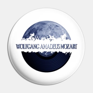 Wolfgang Amadeus Mozart blue moon vinyl Pin