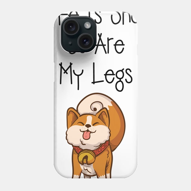 Short Legs Corgi Love Dog Phone Case by macshoptee