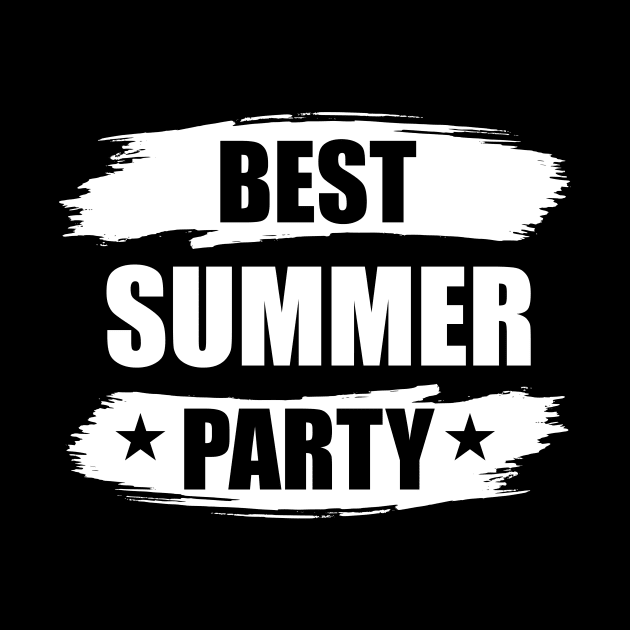 Best Summer Party T Shirt For Women by Xamgi