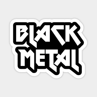 black metal logo Magnet