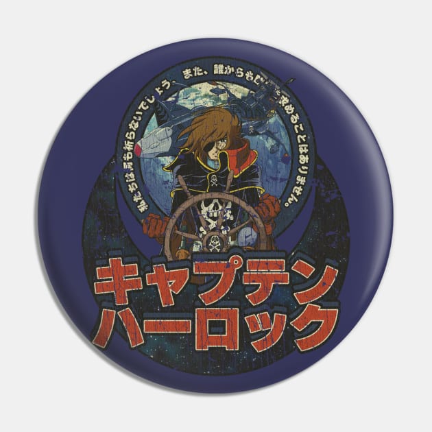 Space Pirate Captain Harlock 1977 Pin by JCD666
