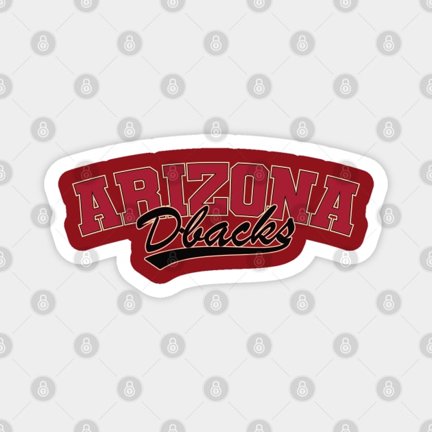 Arizona Diamondbacks Magnet by Nagorniak