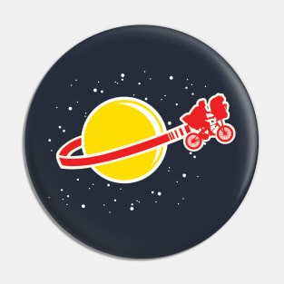 Extra Terrestrial Space Flight Pin