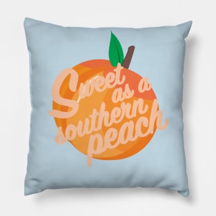 Sweet as a Southern Peach Pillow