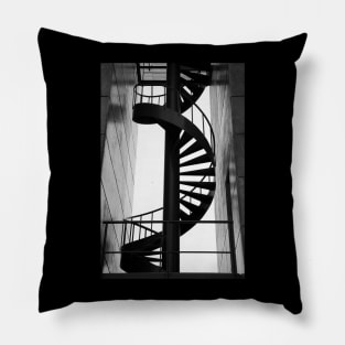 Spiral staircase Pillow