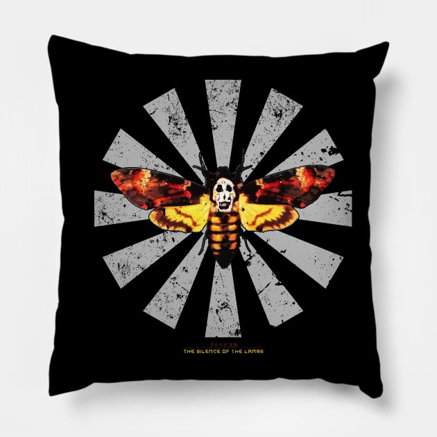 The Silence Of The Lambs Retro Japanese Pillow by Nova5