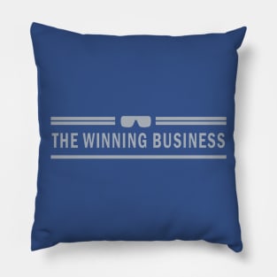 The Winning Business - Gray Pillow