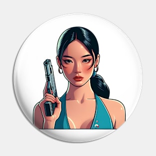 Tactical Girl Pin