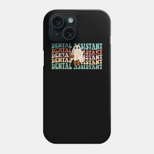 Spooky Dentist Hygienist Retro Dental Assistant Halloween Phone Case