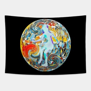 Dancing in a Disco Ball Tapestry