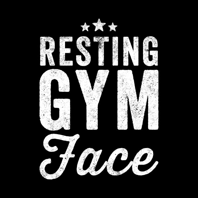 Resting gym face by captainmood