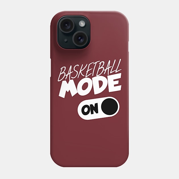 Basketball mode on Phone Case by maxcode