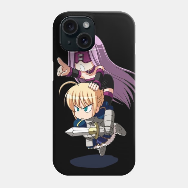 Rider riding Saber Phone Case by xEmiya