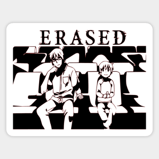 Erased Anime Stickers for Sale