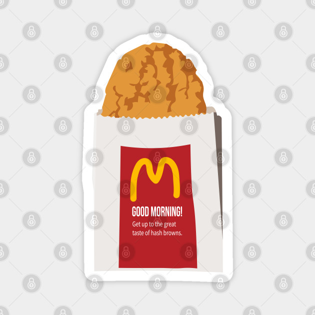 Emuler lol Taknemmelig McDonald's Hash Brown - Mcdonalds - Magnet | TeePublic