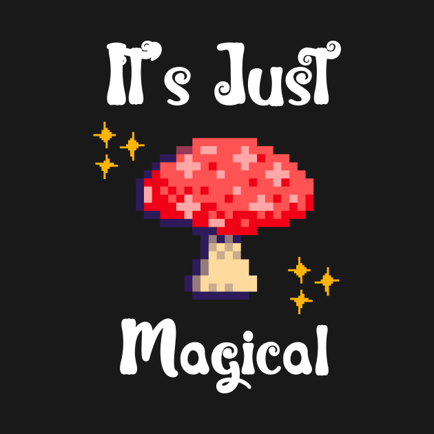 pixelated Mushroom by NICHE&NICHE