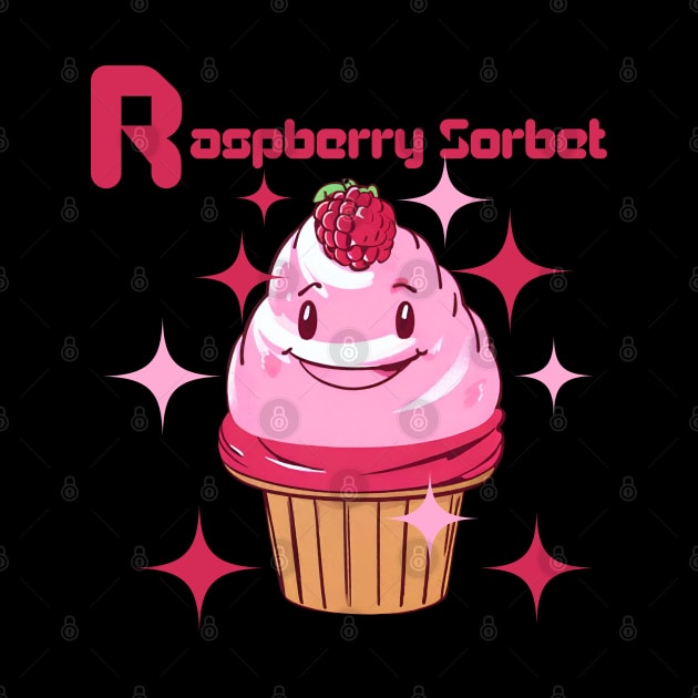 Raspberry sorbet-Happy Cartoon Character by Whisky1111