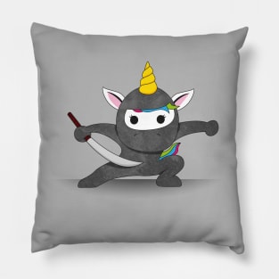 Unicorn Ninja Pillow