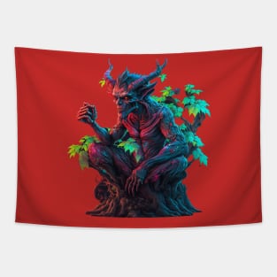 Bonsai Demon Tapestry