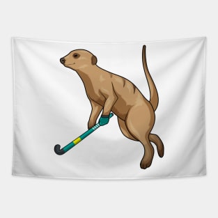 Meerkat Hockey Hockey stick Tapestry