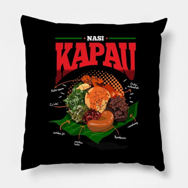 NASI KAPAU Pillow by radiandi