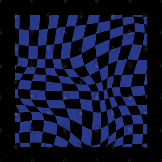 Inter Distorted Checkered Pattern by Footscore