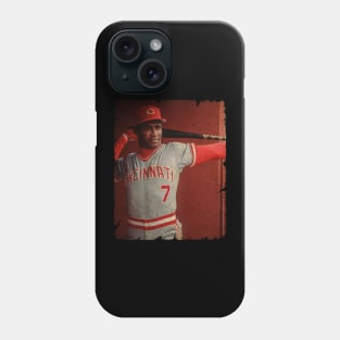 Mariano Duncan in Cincinnati Reds Phone Case