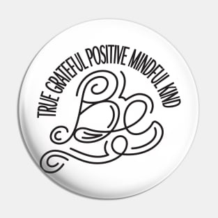 be kind anti bullying design Pin