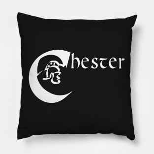 ROMAN CHESTER WHITE Pillow