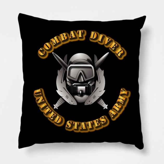 Army - Combat Diver Pillow by twix123844