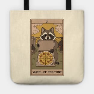 Wheel of Fortune - Raccoons Tarot Tote