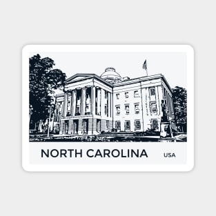 North Carolina State USA Magnet